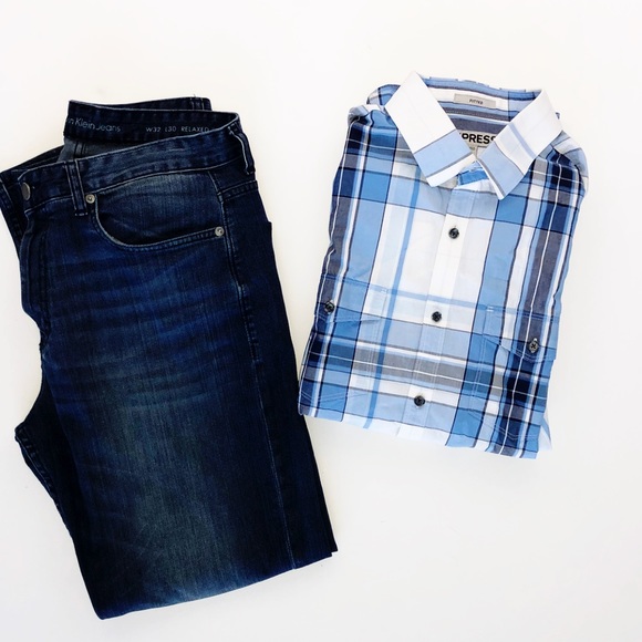 Express Other - Express Men’s Fitted Button Down